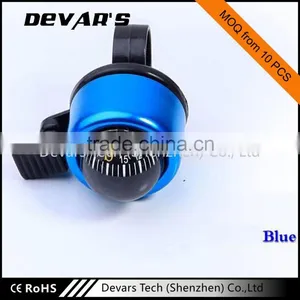 Wholesale Different Colors of Compass Small Bell LED Bicycle Front Light thumbnail-1