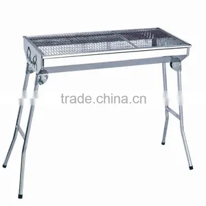 Stainless Steel Outdoor Barbecue Grill With Barbecue Grill Table thumbnail-1