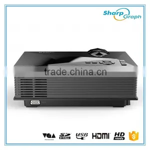 UNIC 1200Lumens Mini HD LED Wireless Micro Projector UC46 Outside Movie Computer Projectors thumbnail-3