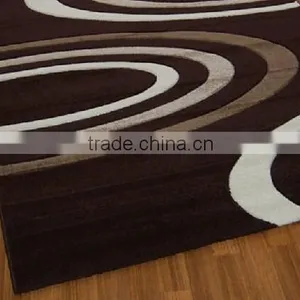 100% Handtufted Carpet Brown Fabric Textile Handtufted Carpet and Rug thumbnail-1