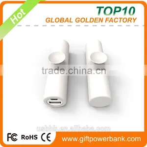 Unique Design Cylinder Silicon Sucker Battery Power Bank thumbnail-3