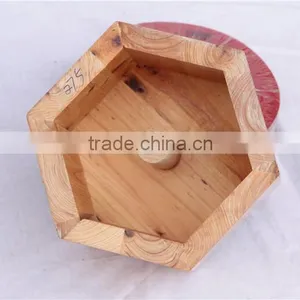 Wooden Roll Paper Box, Paper Box, Rolling Paper Box Nature Color thumbnail-2