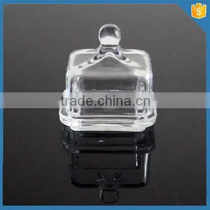 Glass Cloche Glass Plate Set Serving Tray Platter thumbnail-2