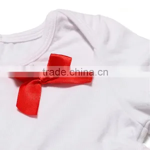 Baby Girl Summer Clothing Set White Shirt With Printing and Short With Bowknot Baby Girls Boutique Clothing Set thumbnail-3