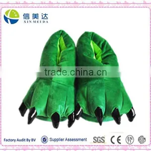 Cute and Warm Dinosaur Claws Plush Slipper for 2015 thumbnail-1