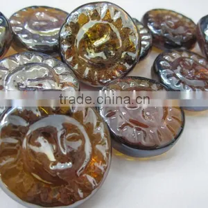 Transparent Star Leaf Glass Mosaic for Craft and Home Decoration thumbnail-5