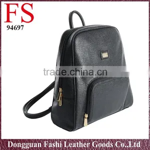 New PU Leather Backpack Lady's Casual Travel Knapsack/ School Bag Women's Fashion Backpack thumbnail-2