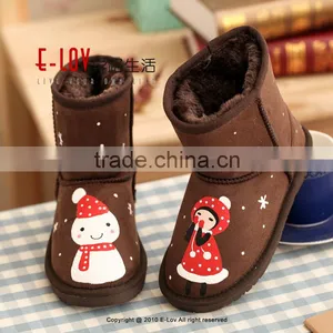 NO.U036C Hot Sales High Quality and Cheap China Baby Shoes Girl Boots thumbnail-1