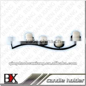 Ornamental Wrought Iron Candle Holder thumbnail-1