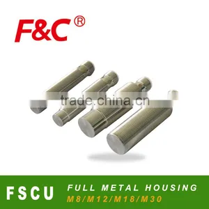 FSCU Series M8/M12/M18/M30 Full Metal Body With Protected Tube, Firm Structure, Prevented Collision Damage. thumbnail-1