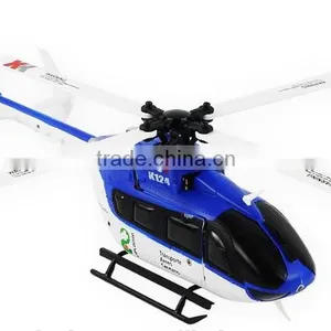 XK High Quality 6CH Brushless Motor 3D6G System rc Helicopter RTF in Sale thumbnail-2