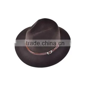 Ladies Red Wool Felt Hat thumbnail-3