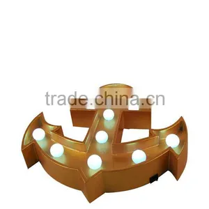 Led Anchor Shape Light Bedroom Decoration Marquee Lights thumbnail-4