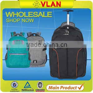 Waterproof Laptop Trolley Backpack With Wheels thumbnail-1