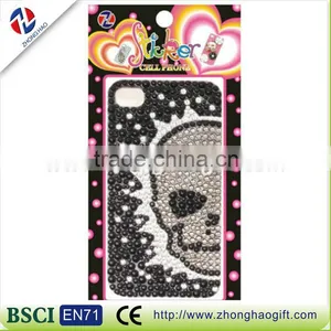2016 New Crystal Skull Diamond Mobile Phone Sticker thumbnail-1