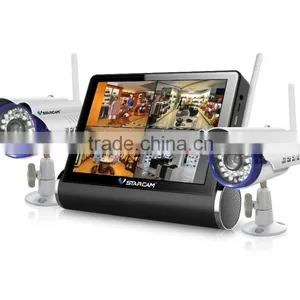 VStarcam Waterproof Battery Operated Outdoor Wireless Solar Power Security ip Camera thumbnail-4