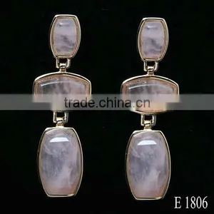 Gold Plating Earrings Jewelry in Brazil Wholesale Price New Design Earrings thumbnail-2