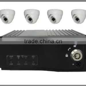 4G GPS MOBILE VEHICLE DVR H.264 BUS VEHICLE DVR WITH SD CARD RECORDING thumbnail-6