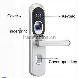 Cheap Biometric Fingerprint Door Lock With Fingerprint Scanner Door Lock thumbnail-4