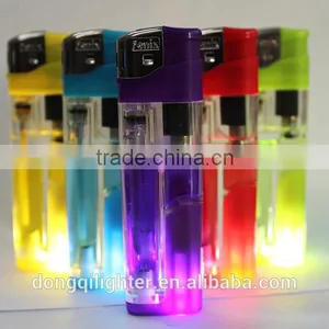 Refillable Color Gas Electronic Lighter thumbnail-1
