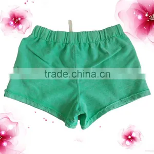 Kevince Terry Fashion Snowflake Wash Shorts Knitting Woman Clothing Stone Wash MOQ 2000pcs thumbnail-5