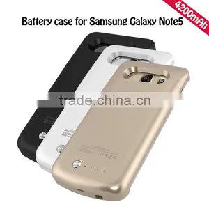 Newest Fashion Battery Case Power Bank Charge Case for Samsung Note5 N9200 thumbnail-4