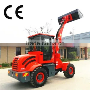 Multifunction Small Wheel Loader TL1500 Telescopic Loader With 50HP Engine thumbnail-1