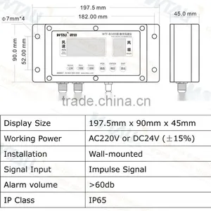 China Wholesale Cheap Anemometer Sensor WTF-B100 thumbnail-3