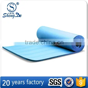 Factory Wholesale Best Sellers of 2015 Custom Logo Nbr Yoga Mat 12mm thumbnail-1