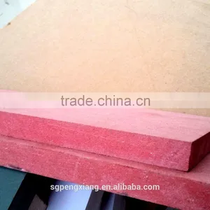 Fireproof Material Red Color Plain MDF thumbnail-4