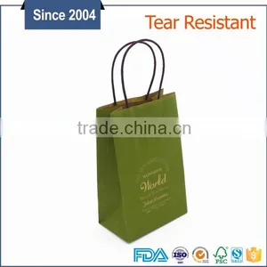 High Quality Small Hand-made Kraft Gift Paper Bag thumbnail-2