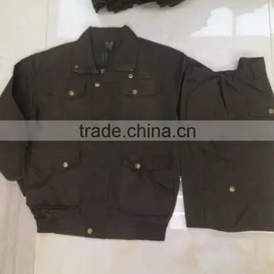 Factory Direct Supply of Green Outdoor Leisure Suit Overalls for Foreign Auto Repair Welding Camouflage Uniforms thumbnail-5