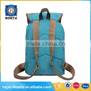 Leisure Drawstring Unisex Blue 600D Fashionable Backpacks thumbnail-3