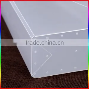 Eco Recyclable Clear Pvc Large Plastic Box With Handle thumbnail-5