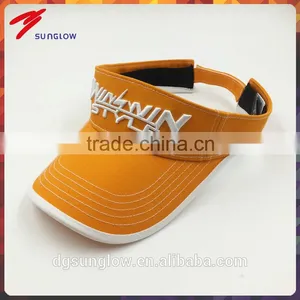 Wholesale 3D Embroidery Sunvisor Sun Shade Cap Hat Outdoor Golf Sports Unisex thumbnail-1