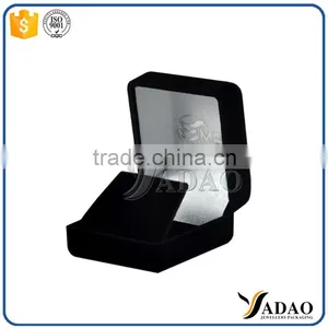 Most Popular Black Small Velvet Earring Boxes Packaging thumbnail-2