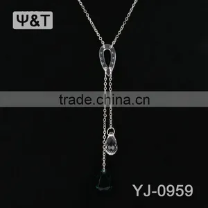 Headphone Wheat Chain Diffuser Necklace Pendant thumbnail-2