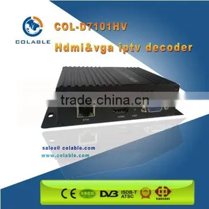 COLD-7101HV H.264 IPTV Encoder Decoder With HD MI & AV Output thumbnail-1