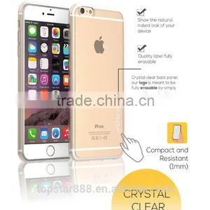 2015 Hottest Cell Phone Case! 0.3mm Plastic Transparent TPU Cell Phone Case for IPhone 6/6s Plus! thumbnail-1