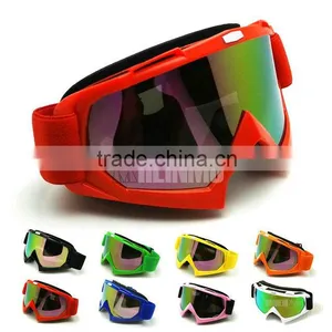 RED Glasses Motorcycle Riding Goggles Outdoor Auto Racing Bike Photochromic Goggles thumbnail-1