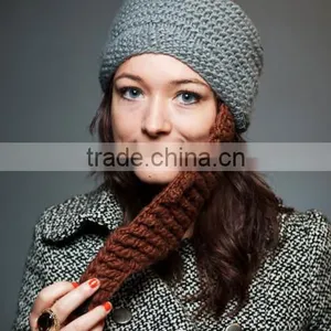 Ski Face Mask Knitted Pattern Hat Manufacturer in China thumbnail-1