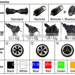 High Quality Mini Two Wheel Smart Self Balance Scooter thumbnail-2