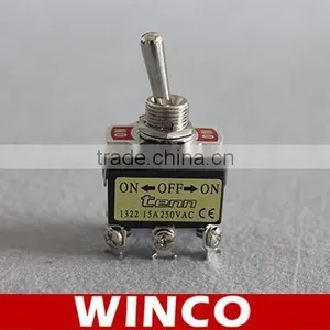 1322 C523B T523B 250VAC On Off On Snap Switch thumbnail-1
