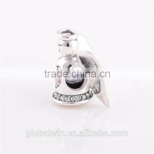 Wholesale 925 Sterling Silver Angel Floating Pendants Jewelry thumbnail-5