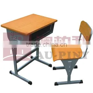 (Furniture)HOT SALE! ADJUSTABLE SCHOOL DESK AND SCHOOL CHAIR,SCHOOL FURNITURE, SCHOOL TABLE thumbnail-3