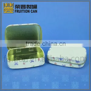 Rectangular Mint Candy Tin Box Decorative Pill Case Travel Pill Case thumbnail-1