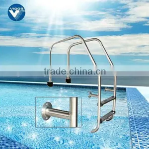 Manufacturer Factory Supply Stainless Steel 304# Pool Ladder thumbnail-1