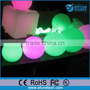 Rechargeable Color Changing Illuminated Glowing Outdoor Sphere Ball Light, Led Pool Lamp thumbnail-1