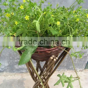 Garden Willow Basket Willow Hanging Basket thumbnail-1