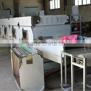 Tunnel Continuous Conveyor Belt Type Microwave Egg Tray Dryer thumbnail-1